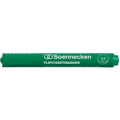 Soennecken, Marker, Flipchartmarker 1-3mm grün (1x) Soennecken, Marker, Flipchartmarker 1-3mm grün (1x)
