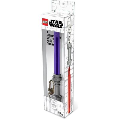 Lego Schreibstifte, Star Wars Gelstift mit Clip Lila (1x) Lego Schreibstifte, Star Wars Gelstift mit Clip Lila (1x)