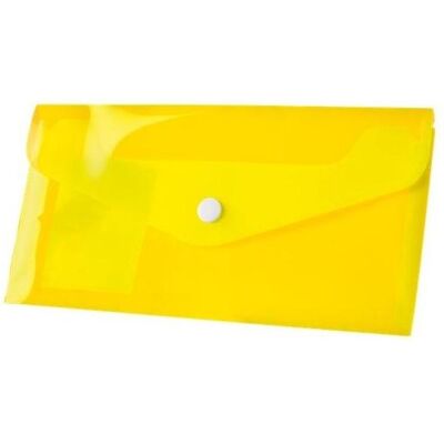 Tetis, Briefumschlag, Gelber PP-Umschlag DL (12 Stk.) BT612-Y (220 x 110 mm, 12x) Tetis, Briefumschlag, Gelber PP-Umschlag DL (12 Stk.) BT612-Y (220 x 110 mm, 12x)