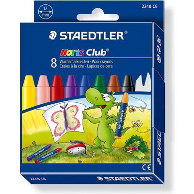 Magni, Malstifte, Wachsmalkreiden Noris Club 8er (8x) Magni, Malstifte, Wachsmalkreiden Noris Club 8er (8x)