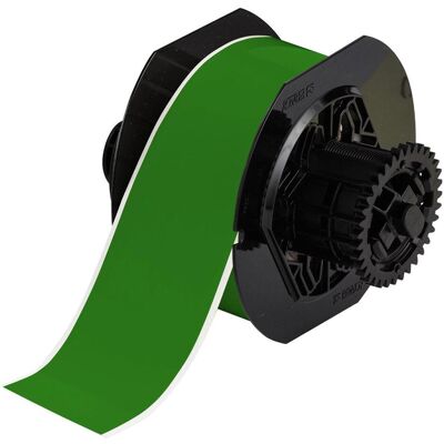 Brady, Etikettenrolle, B30C-2250-595-GN, Vinyl, 57,15mm x 30,48m, Grün, permanent, Endlos (142008) (57.15 mm) Brady, Etikettenrolle, B30C-2250-595-GN, Vinyl, 57,15mm x 30,48m, Grün, permanent, Endlos (142008) (57.15 mm)