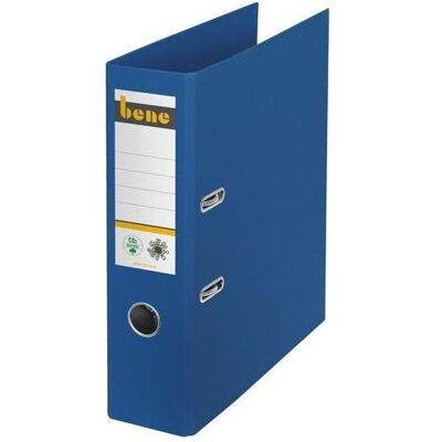 Bene, Ordner, No.1 Ordner blau stabile Pappe 8,0 cm DIN A4 (A4, 80 mm, 1 Stk.) Bene, Ordner, No.1 Ordner blau stabile Pappe 8,0 cm DIN A4 (A4, 80 mm, 1 Stk.)