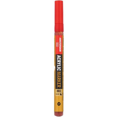 Amsterdam, Marker, Acrylic Marker 2 mm Deep Gold 803 Amsterdam, Marker, Acrylic Marker 2 mm Deep Gold 803