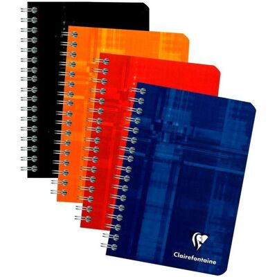 Clairefontaine, Heft + Block, Spiralheft (9 x 14 cm, Kariert) Clairefontaine, Heft + Block, Spiralheft (9 x 14 cm, Kariert)