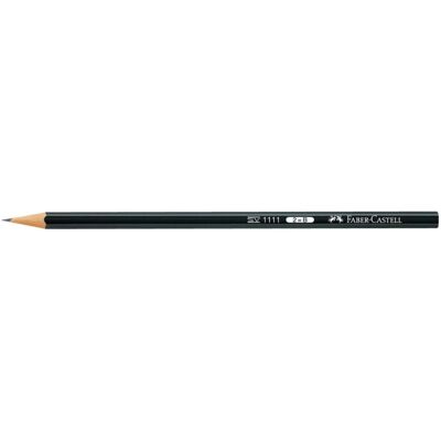 Faber-Castell, Bleistift, 1111 Bleistifte 2B schwarz 12 St. (2B, 12x) Faber-Castell, Bleistift, 1111 Bleistifte 2B schwarz 12 St. (2B, 12x)