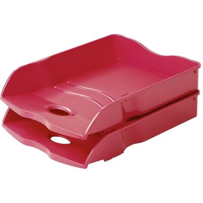 Han, Dokumentenablage, Briefablage Re-LOOP, DIN A4 / C4, rot 100% recycelter Öko-Kunststoff, hohe Stabilität (A4) Han, Dokumentenablage, Briefablage Re-LOOP, DIN A4 / C4, rot 100% recycelter Öko-Kunststoff, hohe Stabilität (A4)