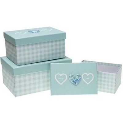Teka, Geschenkverpackung, Geschenkbox, 3 Stück, ROSETTE-Gitter (3x) Teka, Geschenkverpackung, Geschenkbox, 3 Stück, ROSETTE-Gitter (3x)