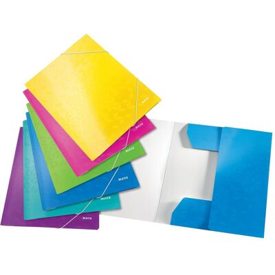 Leitz, Mappe, Eckspannermappe WOW (A4, 6x) Leitz, Mappe, Eckspannermappe WOW (A4, 6x)