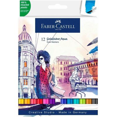 Faber-Castell, Marker, Gofa Aqua (12x) Faber-Castell, Marker, Gofa Aqua (12x)