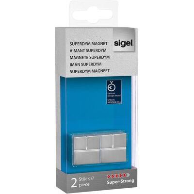 Sigel, Magnet, SuperDym C20 Super-Strong (2x) Sigel, Magnet, SuperDym C20 Super-Strong (2x)