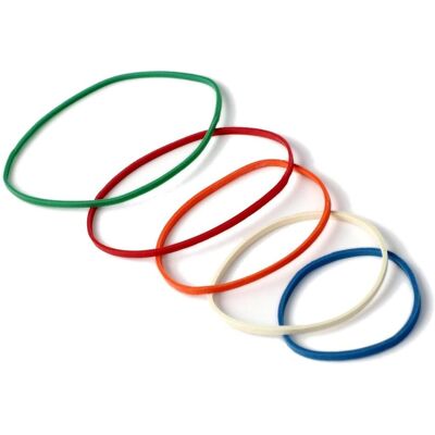 Läufer, Gummiband, Gummiringkarte Rondella (95 Stk.) Läufer, Gummiband, Gummiringkarte Rondella (95 Stk.)
