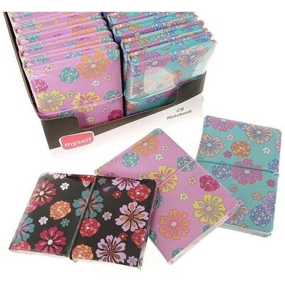 Adar, Heft + Block, MIX-Notizbuch mit Blumenmuster Adar, Heft + Block, MIX-Notizbuch mit Blumenmuster