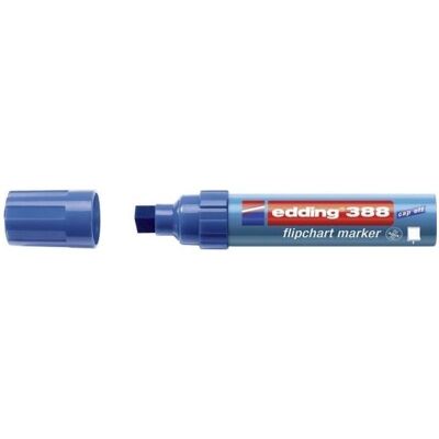Edding, Marker, Flipchartmarker 388, Einw., Ksp., 4-12mm, Schreibf.: blau 1 Stück (1x) Edding, Marker, Flipchartmarker 388, Einw., Ksp., 4-12mm, Schreibf.: blau 1 Stück (1x)