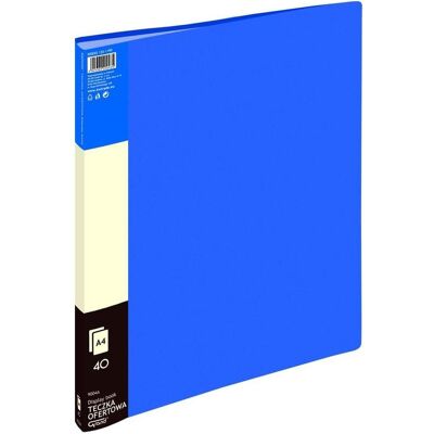 GrandHall, Mappe, Angebotsmappe mit 40 blauen Hemden (198071) (A4) GrandHall, Mappe, Angebotsmappe mit 40 blauen Hemden (198071) (A4)