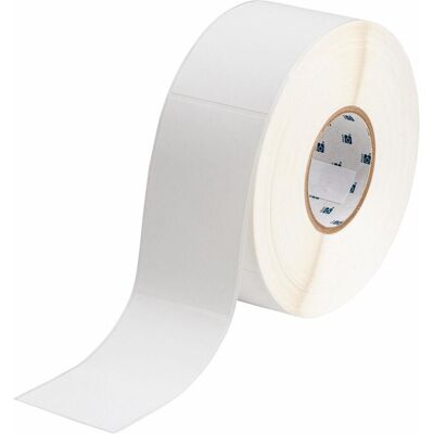 Brady, Etikettenrolle, J40-260-7425J, Polypropylen, Weiss, matt, 55.19 x 85.09 mm, permanent (340 E.) (63.50 mm) Brady, Etikettenrolle, J40-260-7425J, Polypropylen, Weiss, matt, 55.19 x 85.09 mm, permanent (340 E.) (63.50 mm)