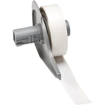 Brady, Etikettenrolle, M7C-500-422, Polyester, Weiss, glänzend, 12.70 mm x 15.24 m, permanent, Endlos Brady, Etikettenrolle, M7C-500-422, Polyester, Weiss, glänzend, 12.70 mm x 15.24 m, permanent, Endlos