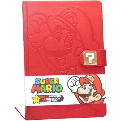 Pyramid Heft + Block, Super Mario: Jump - Premium A5 Notizbuch (A5, Harter Einband) Pyramid Heft + Block, Super Mario: Jump - Premium A5 Notizbuch (A5, Harter Einband)