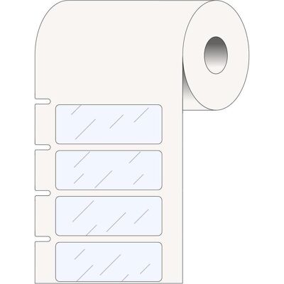 Brady, Etiketten, THT-302-7600-3, Polypropylen, Transparent, glänzend, 41.28 x 15.24 mm, permanent (3000 E.) Brady, Etiketten, THT-302-7600-3, Polypropylen, Transparent, glänzend, 41.28 x 15.24 mm, permanent (3000 E.)