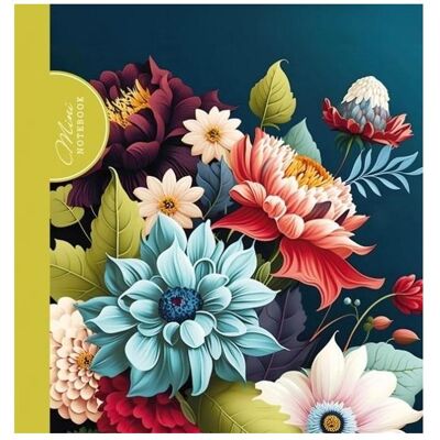 Fresh, Heft + Block, Dekoratives Notizbuch 100x100/48K kariert Flora Lime (Gepunktet) Fresh, Heft + Block, Dekoratives Notizbuch 100x100/48K kariert Flora Lime (Gepunktet)