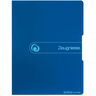 Herlitz, Mappe, Zeugnisse Polypropylen (PP) (A4, 1x) Herlitz, Mappe, Zeugnisse Polypropylen (PP) (A4, 1x)