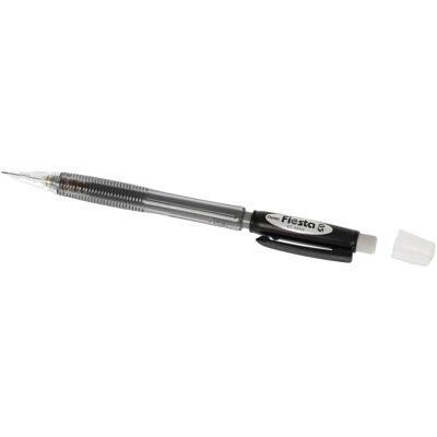 Pentel, Bleistift, Druckbleistift Fiesta AX105, transparent-schwarz (0.50 mm, HB, 1x) Pentel, Bleistift, Druckbleistift Fiesta AX105, transparent-schwarz (0.50 mm, HB, 1x)