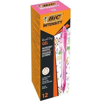 Bic, Schreibstifte, Tintenroller Gel-ocity Quick Dry Rosa (12x) Bic, Schreibstifte, Tintenroller Gel-ocity Quick Dry Rosa (12x)