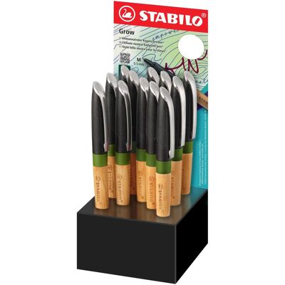 STABILO, Schreibstifte, Grow Kugelschr. 12er Display (12x) STABILO, Schreibstifte, Grow Kugelschr. 12er Display (12x)
