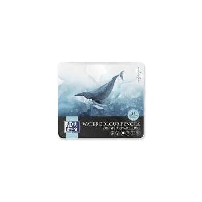 Oxford, Malstifte, Aquarellstifte in Metalldose, 24 Farben Oxford, Malstifte, Aquarellstifte in Metalldose, 24 Farben