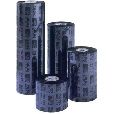 Zebra, Beschriftungsband, 3200 Wax/Resin - 12er-Pack - 110 mm x 74 m (11 cm, Schwarz) Zebra, Beschriftungsband, 3200 Wax/Resin - 12er-Pack - 110 mm x 74 m (11 cm, Schwarz)