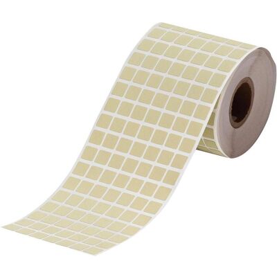 Brady, Etikettenrolle, BPT-12-652-2.5, Polyimid, Beige, matt, 12.70 x 11.10 mm, permanent, 7-bahnig (2500 E.) (12.70 mm) Brady, Etikettenrolle, BPT-12-652-2.5, Polyimid, Beige, matt, 12.70 x 11.10 mm, permanent, 7-bahnig (2500 E.) (12.70 mm)