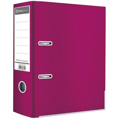 Interdruk, Ordner, A4/75K-Ordner, glänzendes Fuchsia (A4, 75 mm) Interdruk, Ordner, A4/75K-Ordner, glänzendes Fuchsia (A4, 75 mm)