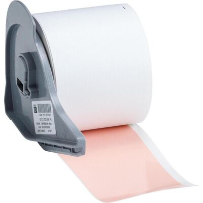 Brady, Etikettenrolle, M7C-2000-595-PK, Vinylband, Rosa, glänzend, 50.80 mm x 15.24 m, permanent, endlos (50.80 mm) Brady, Etikettenrolle, M7C-2000-595-PK, Vinylband, Rosa, glänzend, 50.80 mm x 15.24 m, permanent, endlos (50.80 mm)