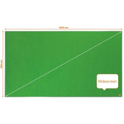Nobo, Pinnwand, Filztafel Impression Pro 1915426 grün, 69x122cm (Pinnwand, 122 x 69 cm) Nobo, Pinnwand, Filztafel Impression Pro 1915426 grün, 69x122cm (Pinnwand, 122 x 69 cm)