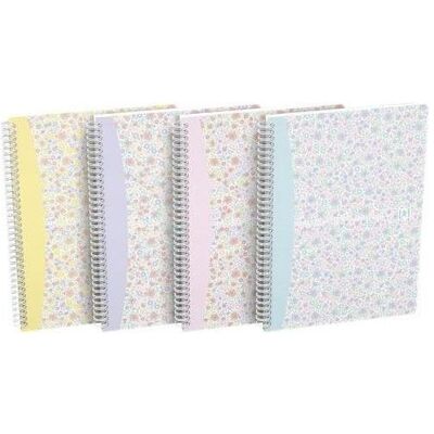 Oxford, Heft + Block, Notizbuch B5/60K Florales Gitter (5 Stück) (B5, Kariert) Oxford, Heft + Block, Notizbuch B5/60K Florales Gitter (5 Stück) (B5, Kariert)