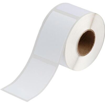Brady, Etikettenrolle, J20-260-2585, Polypropylen, Weiss, matt, 55.00 x 85.00 mm, permanent (340 Etik.) Brady, Etikettenrolle, J20-260-2585, Polypropylen, Weiss, matt, 55.00 x 85.00 mm, permanent (340 Etik.)