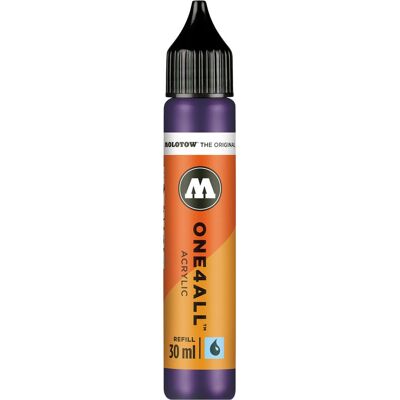 Molotow, Ersatzpatronen + Tintenfass, Nachfülltinte One4All für Permanentmarker 30ml violett dunkel (Violett, 1 Stk.) Molotow, Ersatzpatronen + Tintenfass, Nachfülltinte One4All für Permanentmarker 30ml violett dunkel (Violett, 1 Stk.)