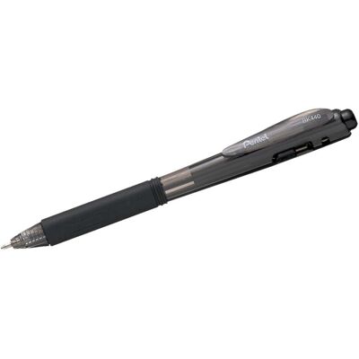 Pentel, Schreibstifte, Druckkugelschreiber WOW BK440, schwarz (1x) Pentel, Schreibstifte, Druckkugelschreiber WOW BK440, schwarz (1x)