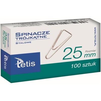 Tetis, Büroklammer, Büroklammern 25mm GS180-A Tetis, Büroklammer, Büroklammern 25mm GS180-A