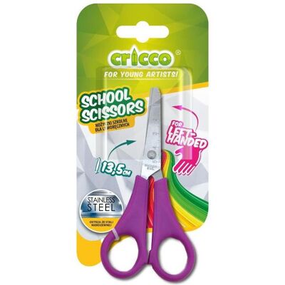 Cricco, Schere, Schulschere für Linkshänder 13,5 cm (13.50 cm) Cricco, Schere, Schulschere für Linkshänder 13,5 cm (13.50 cm)
