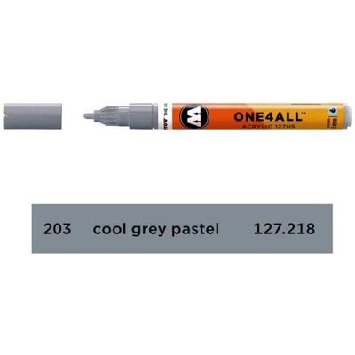 Molotow, Marker, Filzstift One4all 127HS cool grey 203 (1x) Molotow, Marker, Filzstift One4all 127HS cool grey 203 (1x)