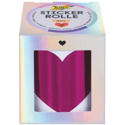 Folia, Sticker, Stickerrolle (48 Sticker) Folia, Sticker, Stickerrolle (48 Sticker)