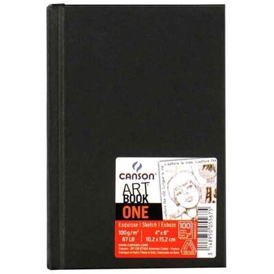 Canson, Heft + Block, One Art Book (10 x 15 cm, Blanko, Harter Einband) Canson, Heft + Block, One Art Book (10 x 15 cm, Blanko, Harter Einband)