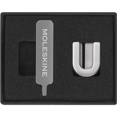 Moleskine, Heft + Block, Pin Buchstabe U Silber (Kein Einband) Moleskine, Heft + Block, Pin Buchstabe U Silber (Kein Einband)