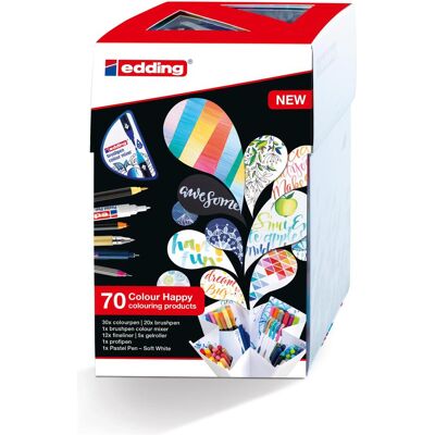 Edding, Malstifte, Happy Big Box 1340 + 1300 (69x) Edding, Malstifte, Happy Big Box 1340 + 1300 (69x)