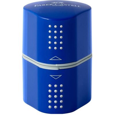 Faber-Castell, Spitzer, Spitzer Grip 2001 183801 blau/brombeer 10 Stück Faber-Castell, Spitzer, Spitzer Grip 2001 183801 blau/brombeer 10 Stück