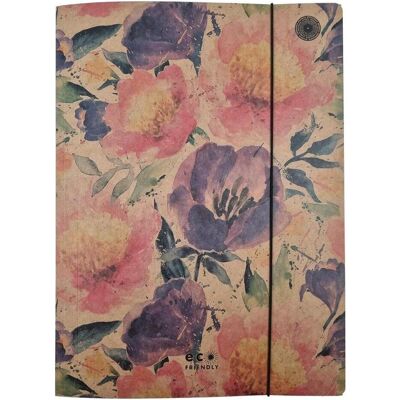 Ziemia Obiecana, Mappe, Das gelobte Land A4 mit Passionsblumen-Gummistopfen (10 Stk.) (A4, 10x) Ziemia Obiecana, Mappe, Das gelobte Land A4 mit Passionsblumen-Gummistopfen (10 Stk.) (A4, 10x)