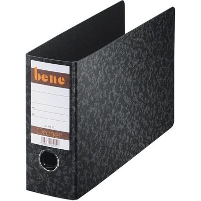 Bene, Ordner, Ordner 75mm DIN A5 quer Werkstoff: Hartpappe schwarz (A5, 75 mm, 1 Stk.) Bene, Ordner, Ordner 75mm DIN A5 quer Werkstoff: Hartpappe schwarz (A5, 75 mm, 1 Stk.)