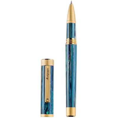 Montegrappa, Schreibstifte, Iszezriy g9 mg Kugelschreiber, Zero Zodiac Cancer, Gelbgold Montegrappa, Schreibstifte, Iszezriy g9 mg Kugelschreiber, Zero Zodiac Cancer, Gelbgold