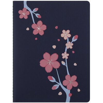 Moleskine, Heft + Block, Sakura (XL, Blanko, Liniert, Weicher Einband) Moleskine, Heft + Block, Sakura (XL, Blanko, Liniert, Weicher Einband)