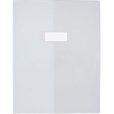 Elba, Heft + Block, Heftschoner DIN A4, aus PVC 0,22 mm, farblos transparent, mit breiter Klappe, 210 x 297 mm (A4) Elba, Heft + Block, Heftschoner DIN A4, aus PVC 0,22 mm, farblos transparent, mit breiter Klappe, 210 x 297 mm (A4)